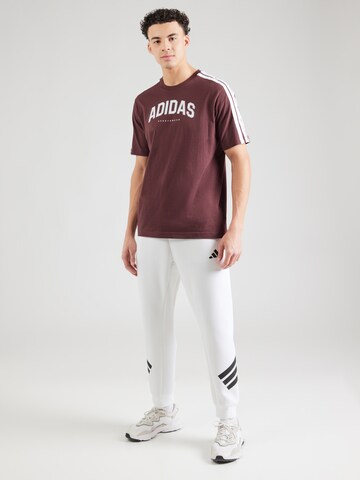 ADIDAS SPORTSWEAR Funktionsshirt 'Colleg' in Rot