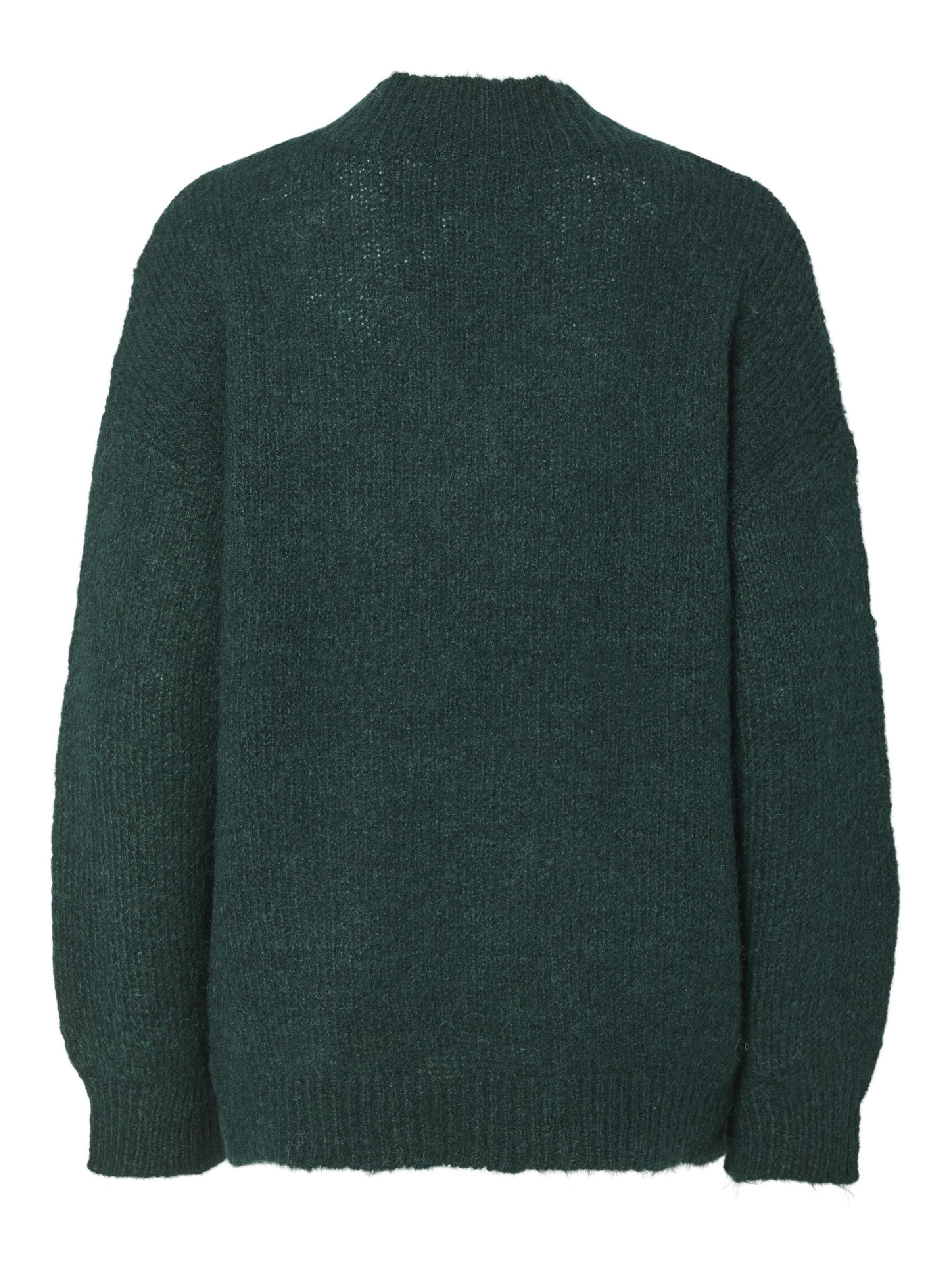 PIECES Pullover 'NADINA' i grøn