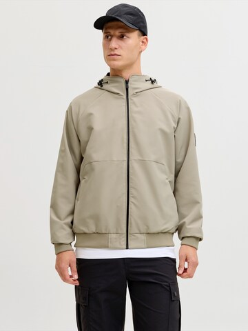 JACK & JONES Преходно яке 'JCOFUSION' в кафяво: отпред