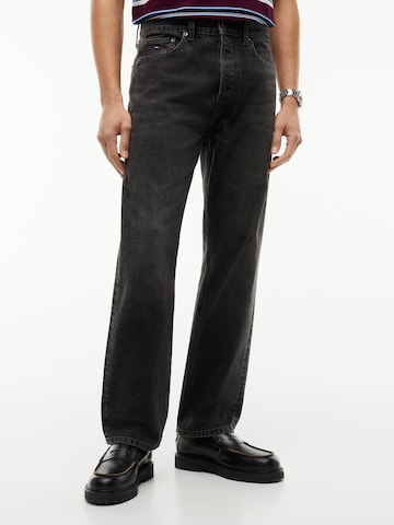 Tommy Jeans Regular Jeans 'OTIS' in Zwart: voorkant