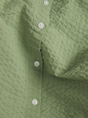 JJXX Košeľové šaty - Zelená