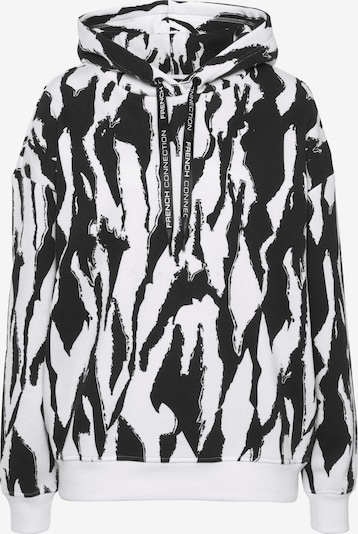 Megztinis be užsegimo iš FRENCH CONNECTION, spalva – juoda / balta, Prekių apžvalga