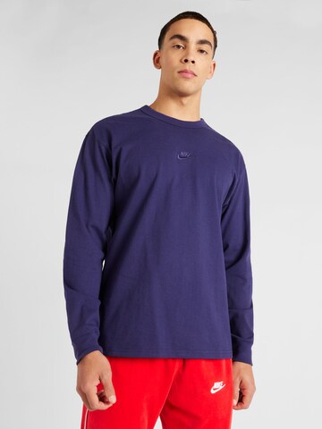 Nike Sportswear Póló - lila: elől