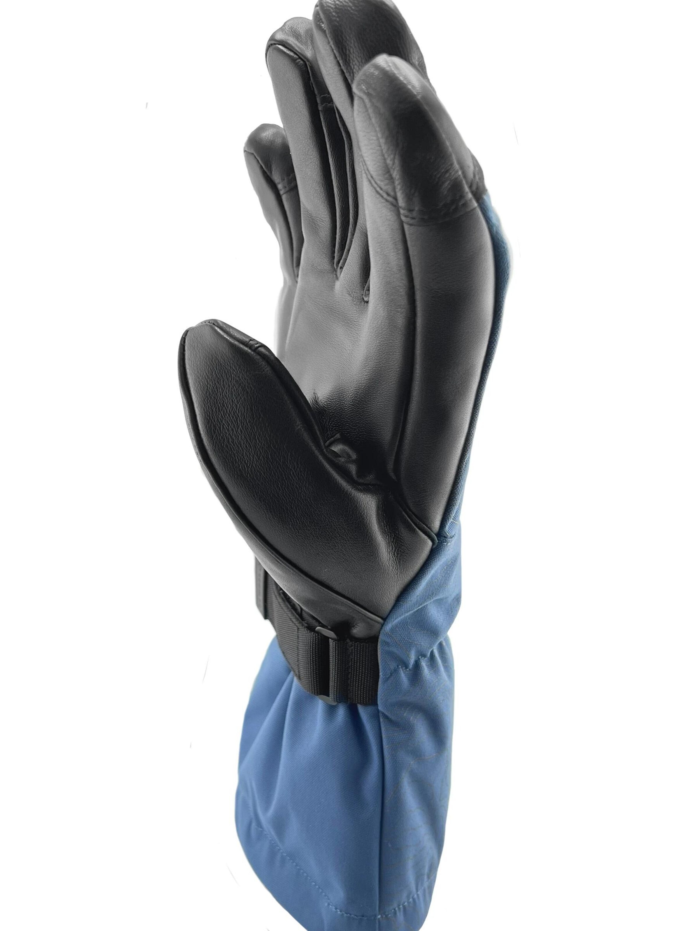 KESSLER Full Finger Gloves in Blue