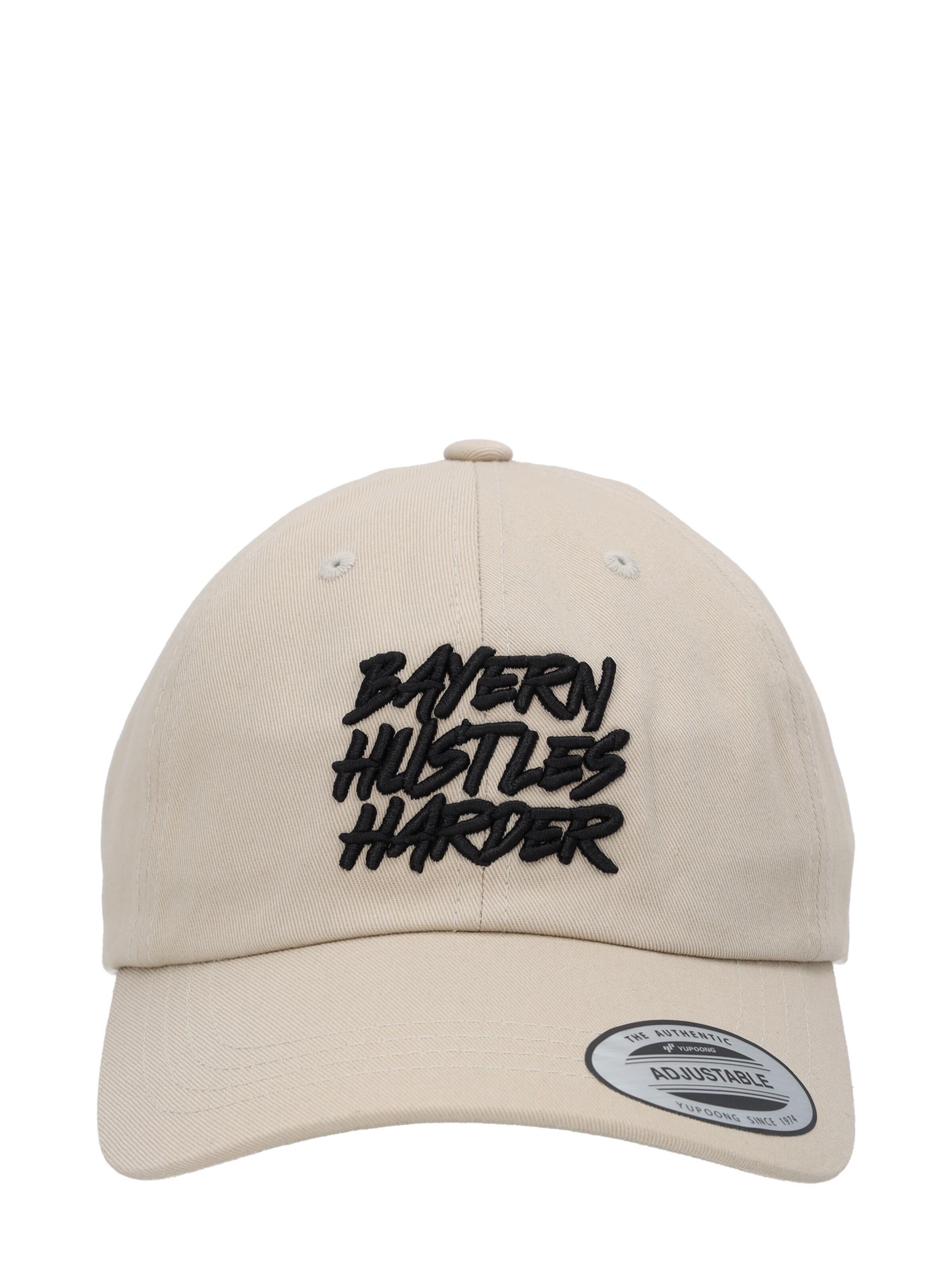 FC BAYERN MÜNCHEN Cap in beige / schwarz, Produktansicht