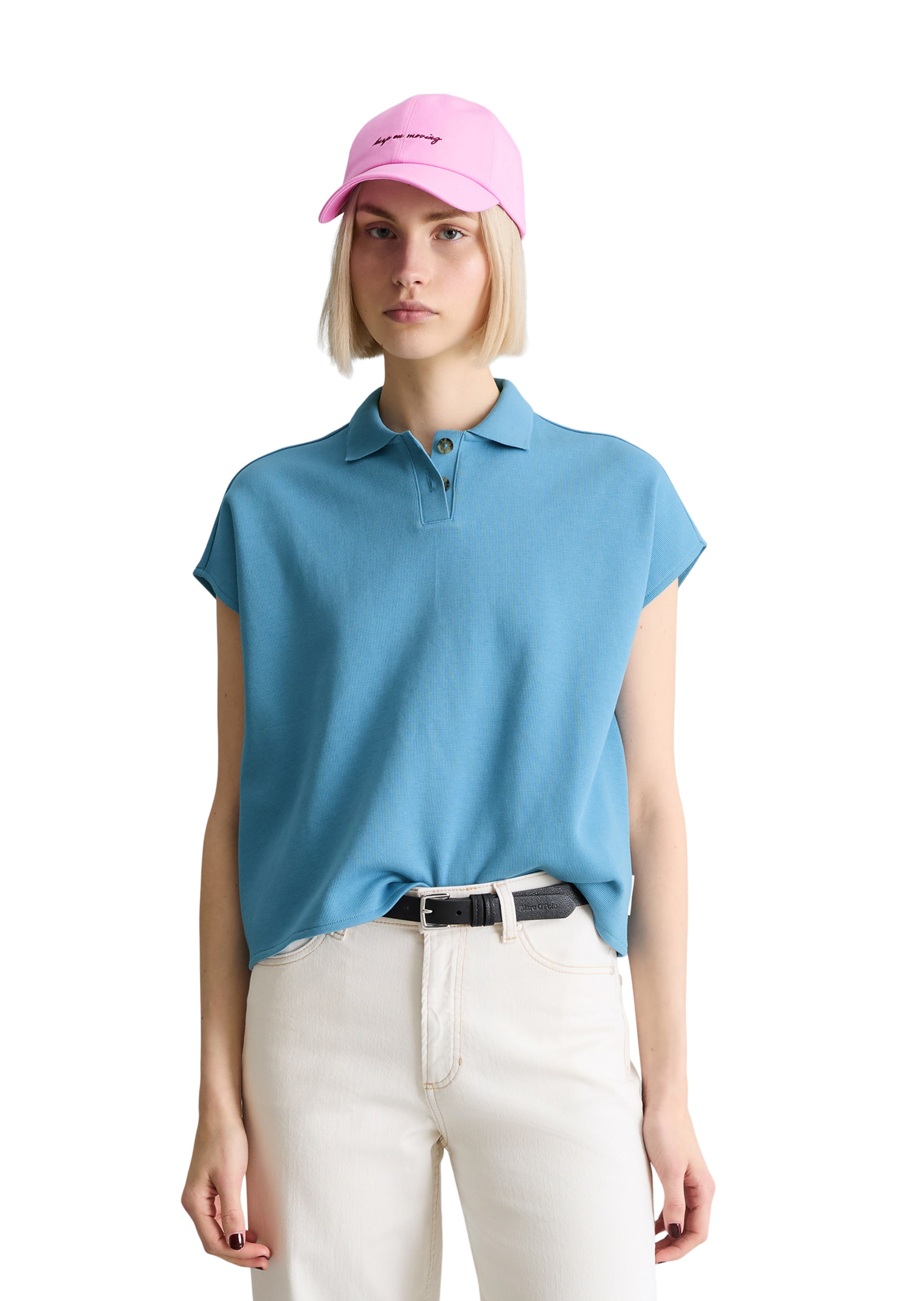 Marc O'Polo DENIM Shirt in Blauw: voorkant