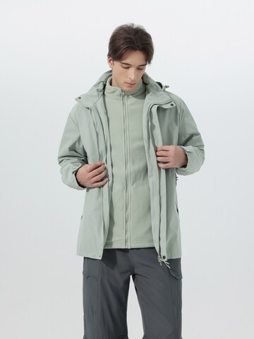 YOUTHUP Funktionsjacke 'Verbindung'‌‌‌ in Grün
