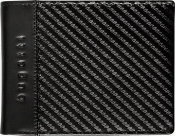 bugatti Wallet in Black: front