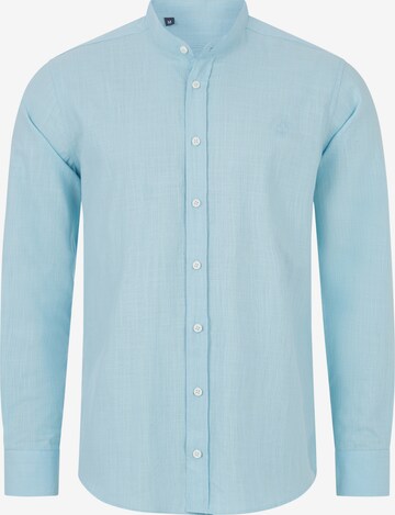 Indumentum Regular fit Button Up Shirt in Blue: front