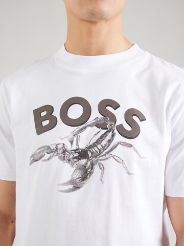 Maglietta di BOSS in bianco