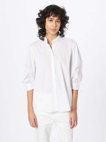 Lauren Ralph Lauren - Blusa 'JYRAKIE' em branco: frente