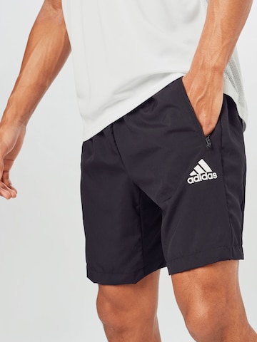 ADIDAS SPORTSWEARSkinny Sportske hlače 'Aeroready Designed To Move ' - crna boja