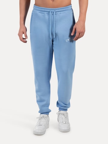 Smilodox Tapered Trousers ' Kayson ' in Blue: front