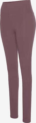 Skinny Leggings de la LASCANA pe maro