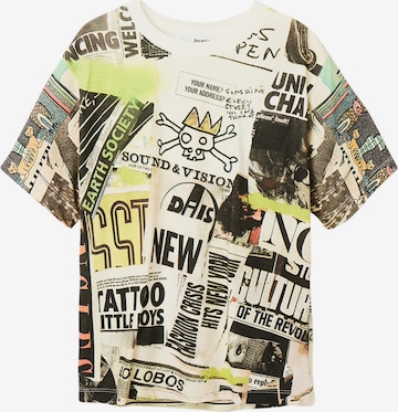 T-Shirt Desigual en mélange de couleurs : devant