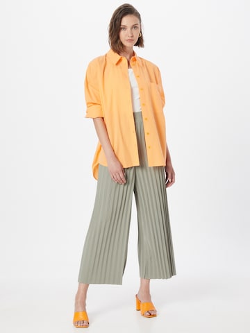 ABOUT YOU Wide leg Pants 'Jerika' in Green