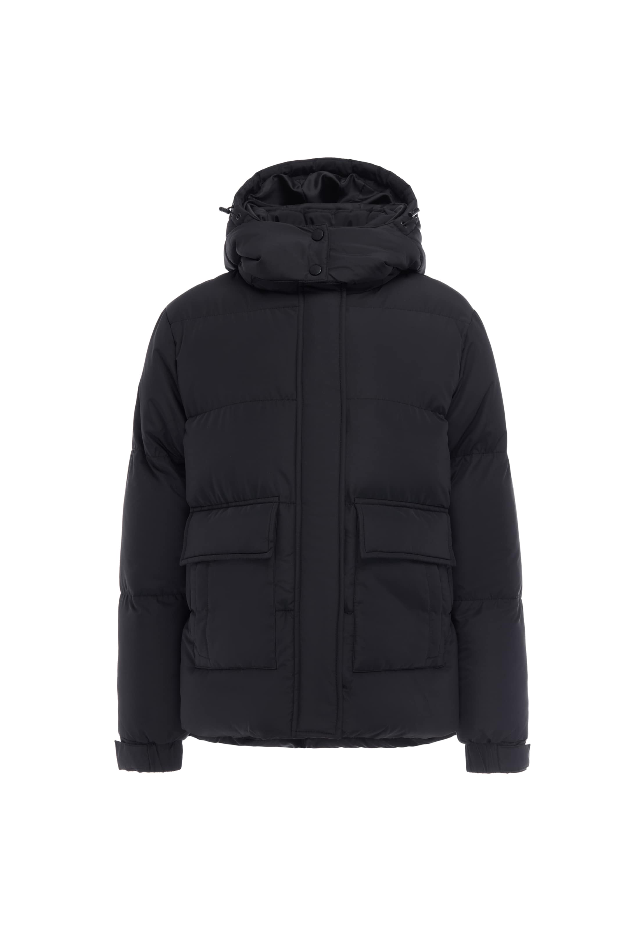 MYMO - Chaqueta de invierno en negro: frente