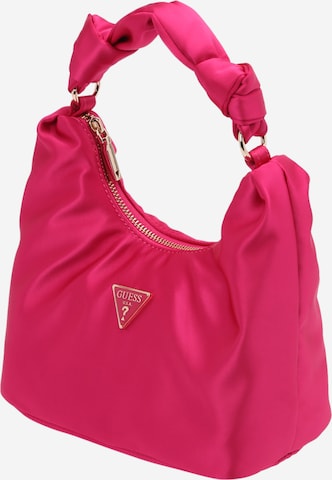 GUESS Τσάντα χειρός 'Velina' σε ροζ: μπροστά