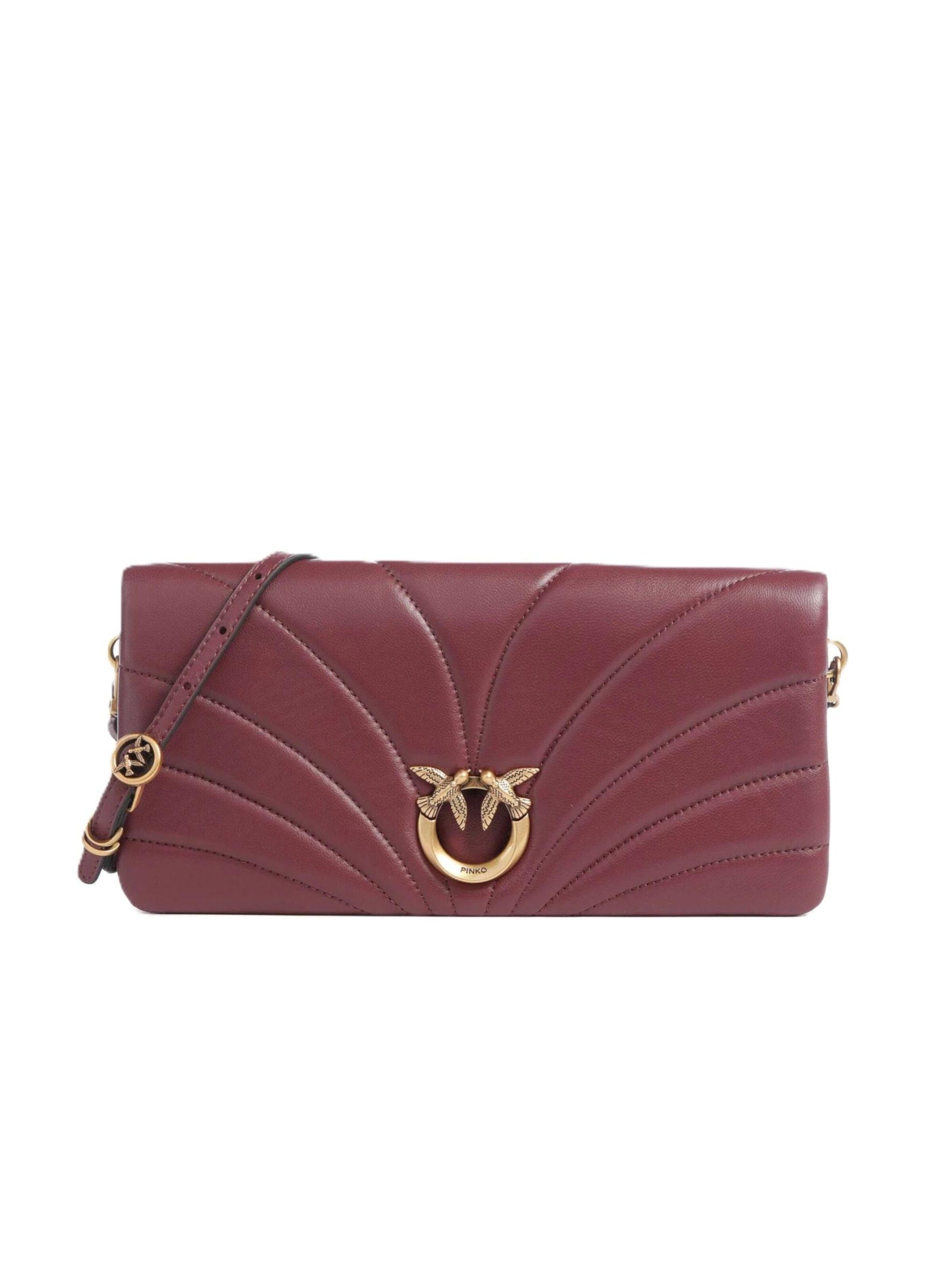 Borsa a tracolla '107035 A0F2' di PINKO in rosso: frontale