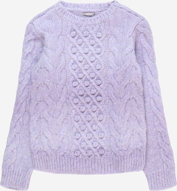 Pull-over KIDS ONLY en violet : devant