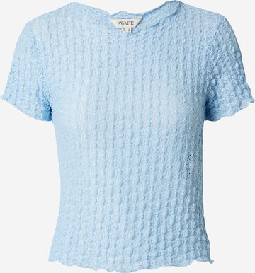 mėlyna VERO MODA Marškinėliai 'SHELBY': priekis