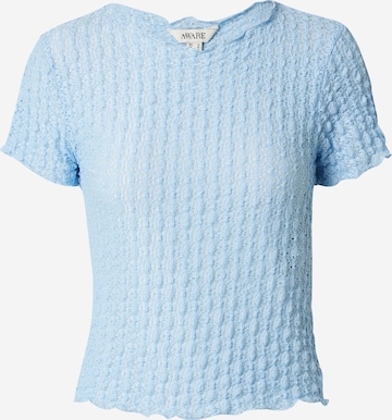Aware Shirt 'VMShelby' in Blue: front