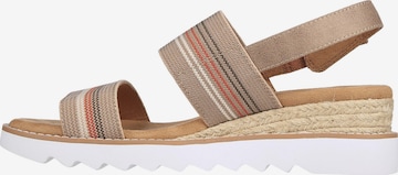 SKECHERS Strap Sandals 'Desert Kiss Hi Tea Time' in Beige: front