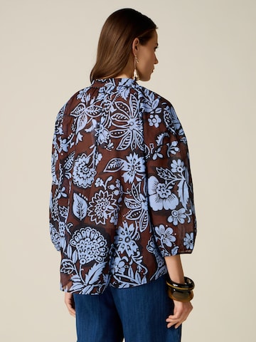 oltre Blouse in Bruin