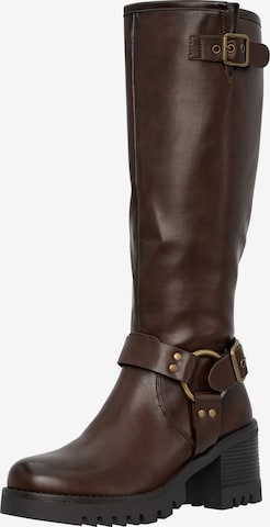 Bottes Salinyang en marron : devant