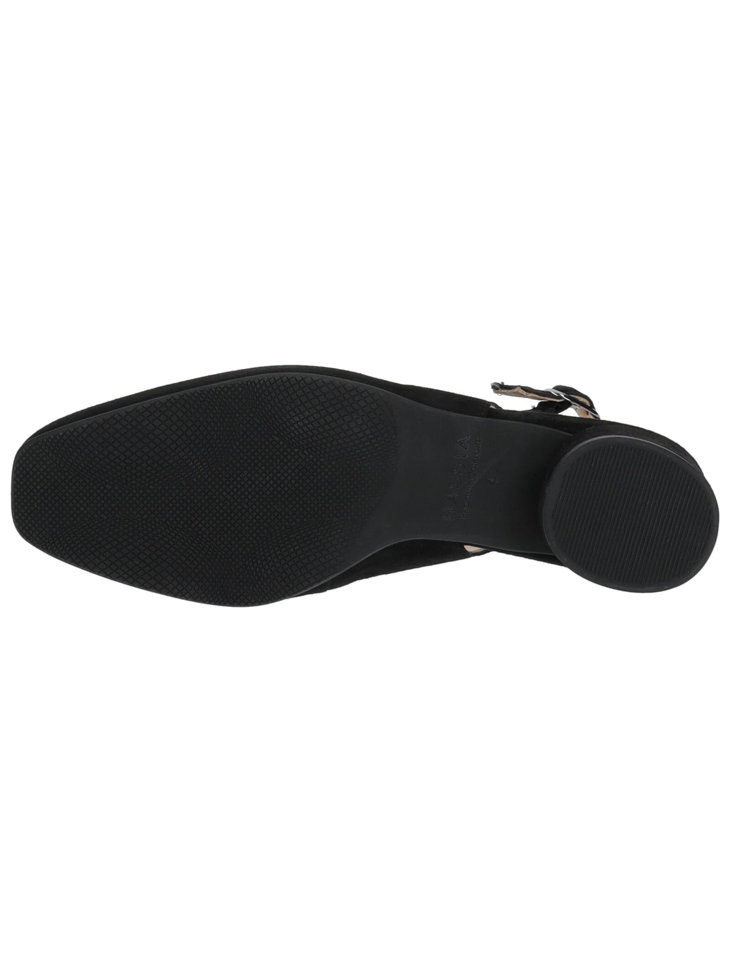 Escarpins à bride arrière 'Roma' HASSIA en noir