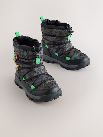 Next - Botas de nieve 'Minecraft' en negro