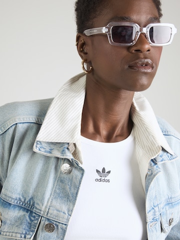 Tricou 'Essentials' de la ADIDAS ORIGINALS pe alb