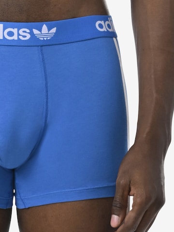 ADIDAS ORIGINALS Boxer shorts ' Comfort Flex Cotton 3 Stripes ' in Blue