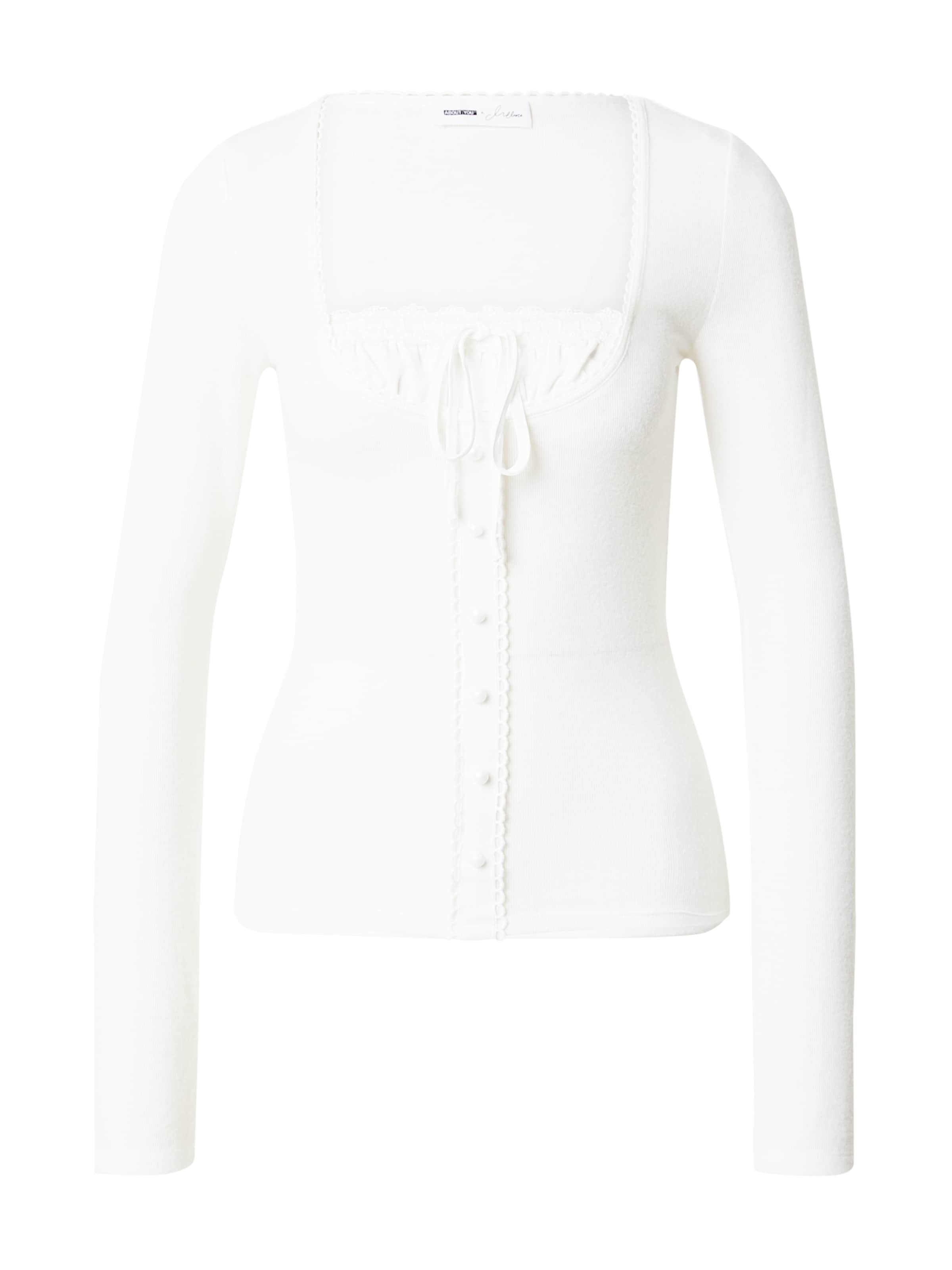 millane Блуза 'Luana' в бяло: отпред