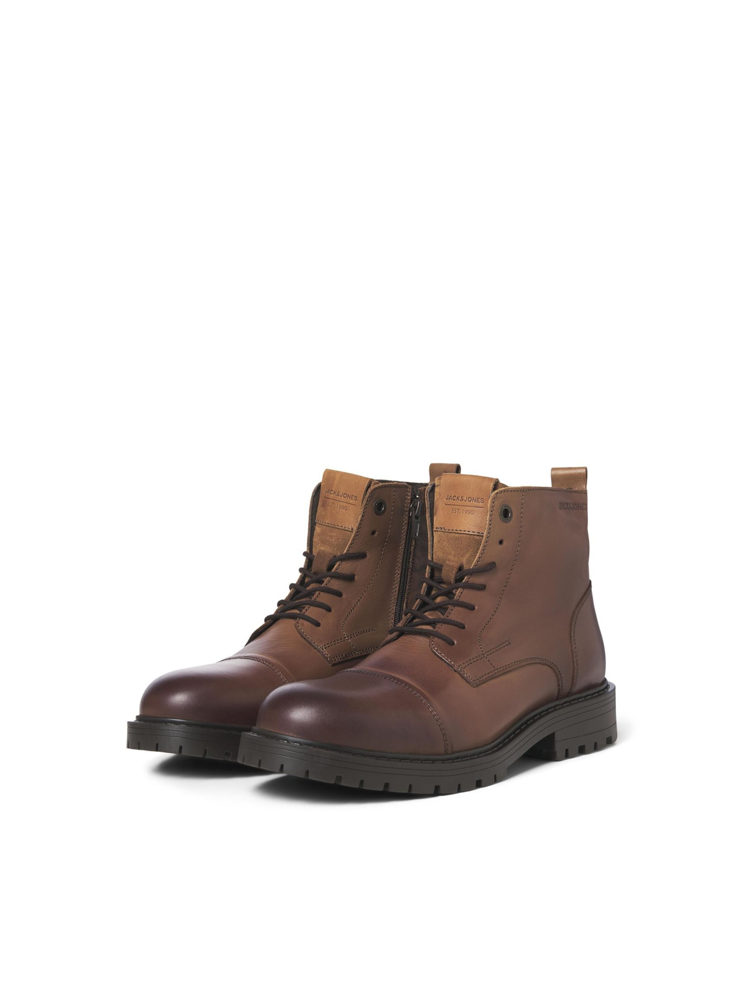 Boots stringati 'JFWTremor' di JACK & JONES in marrone