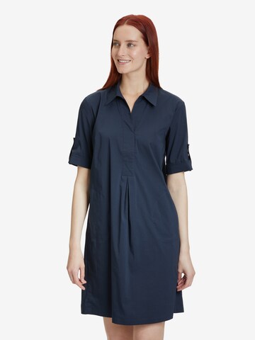 Betty Barclay Shirt Dress in Blue: front