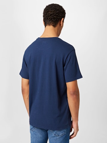 LEVI'S ® - Camisa 'Relaxed Baby Tab Short Sleeve Tee' em azul