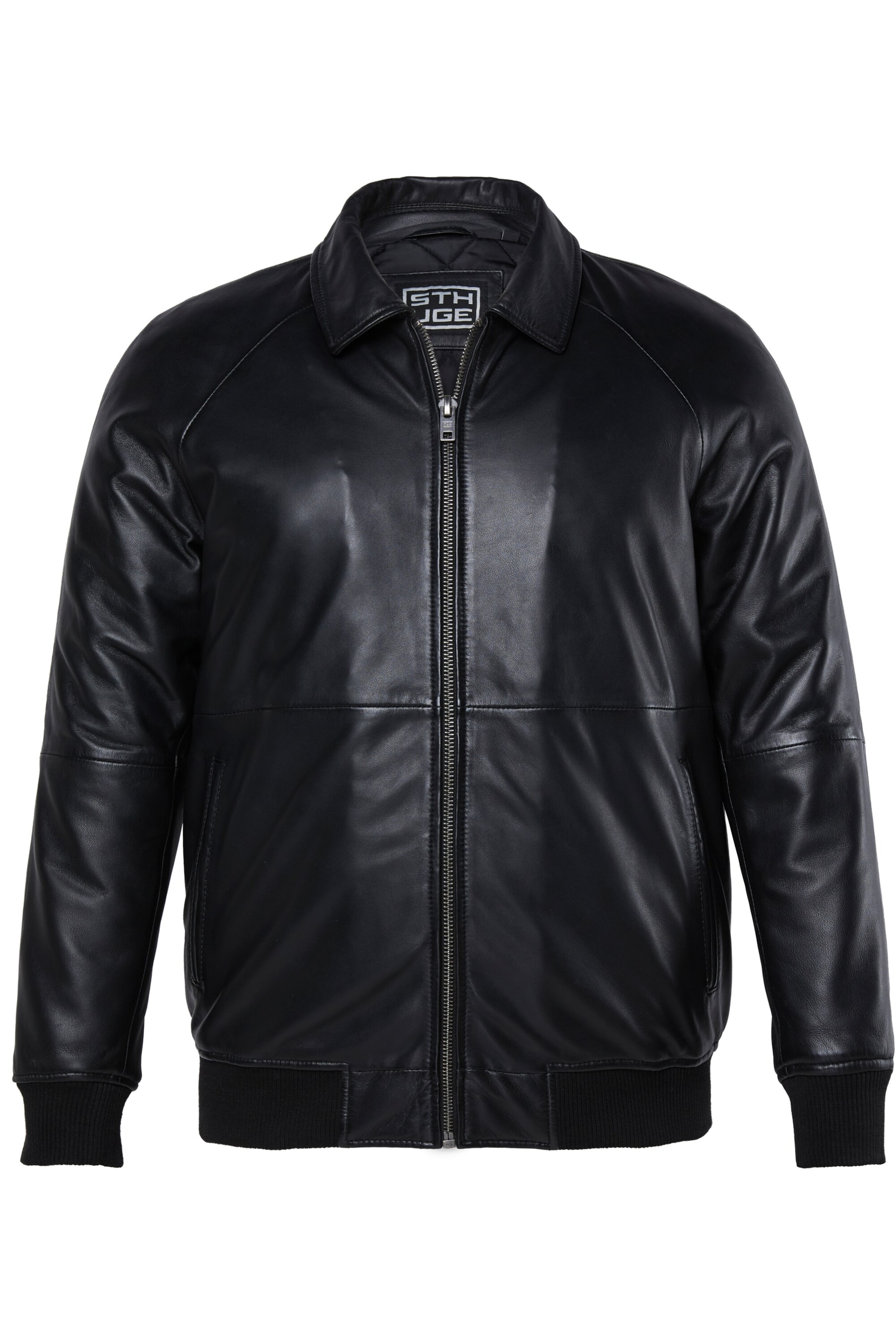 STHUGE Jacke in Schwarz: Vorderseite