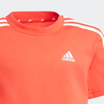 ADIDAS SPORTSWEAR Športna trenirka 'Essentials' | rdeča barva