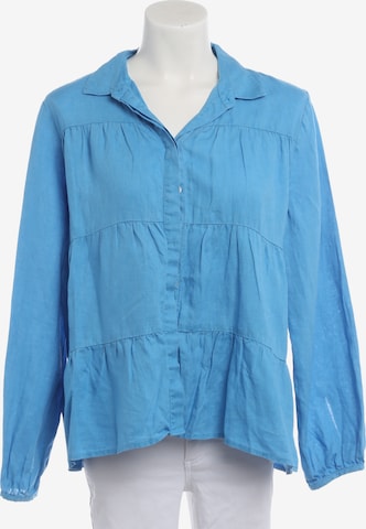 Mrs & Hugs Bluse / Tunika L in Blau: Vorderseite