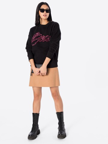 BOSS Black - Sweatshirt 'Ecaisa' em preto