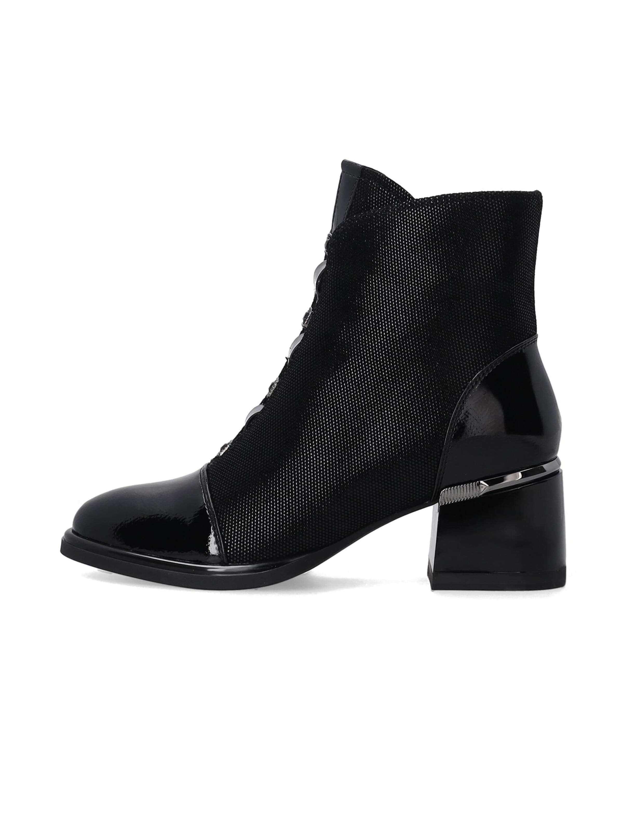 VENEZIA Ankle Boots‌‌‌‌ in Schwarz: Vorderseite