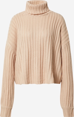 Pullover 'Perrie Sians' di In The Style in marrone: frontale