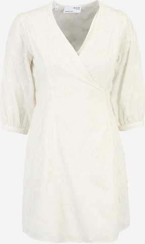 SELECTED FEMME Dress in White: front