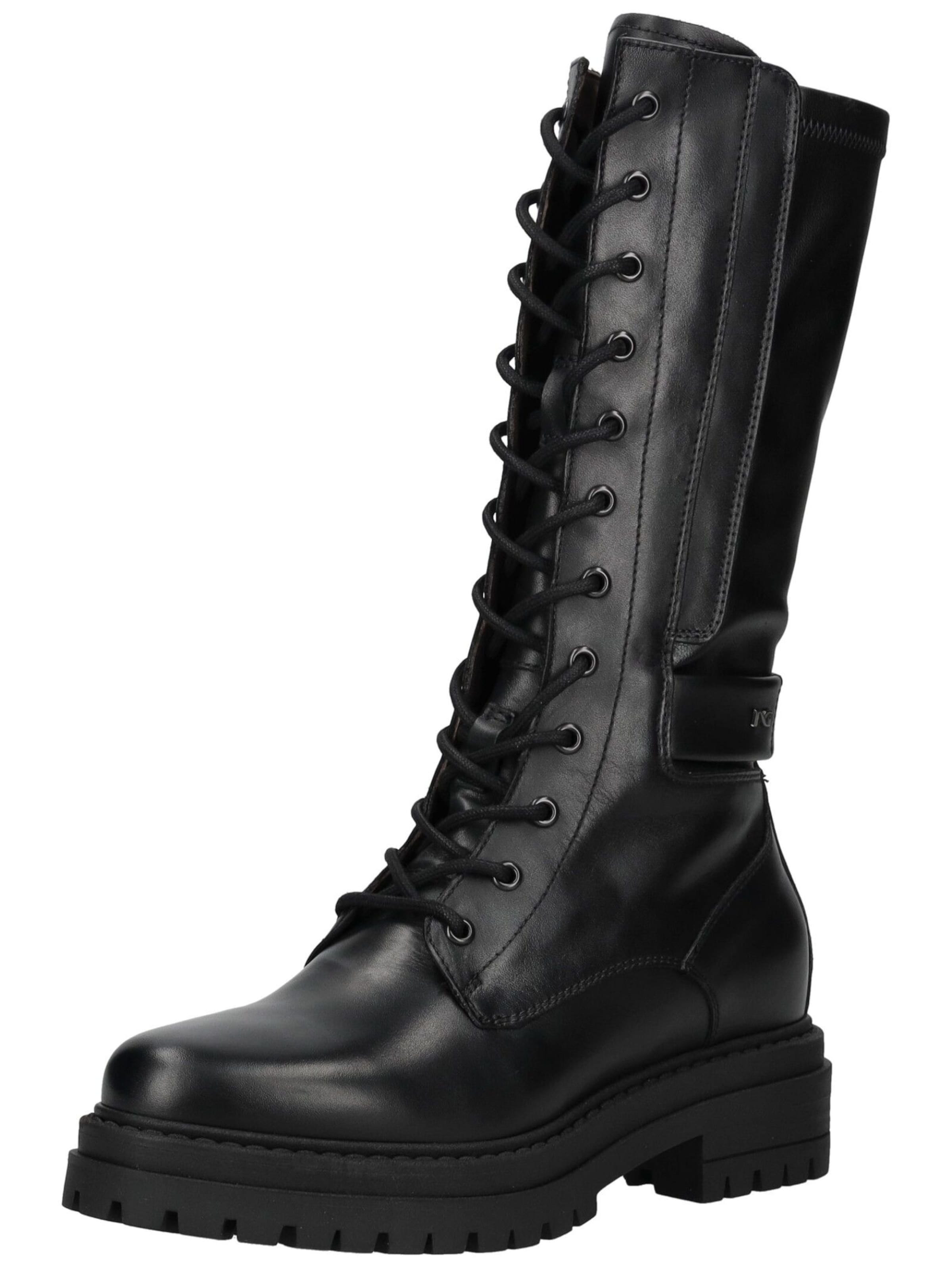 Nero Giardini Veterlaarzen in Zwart: voorkant