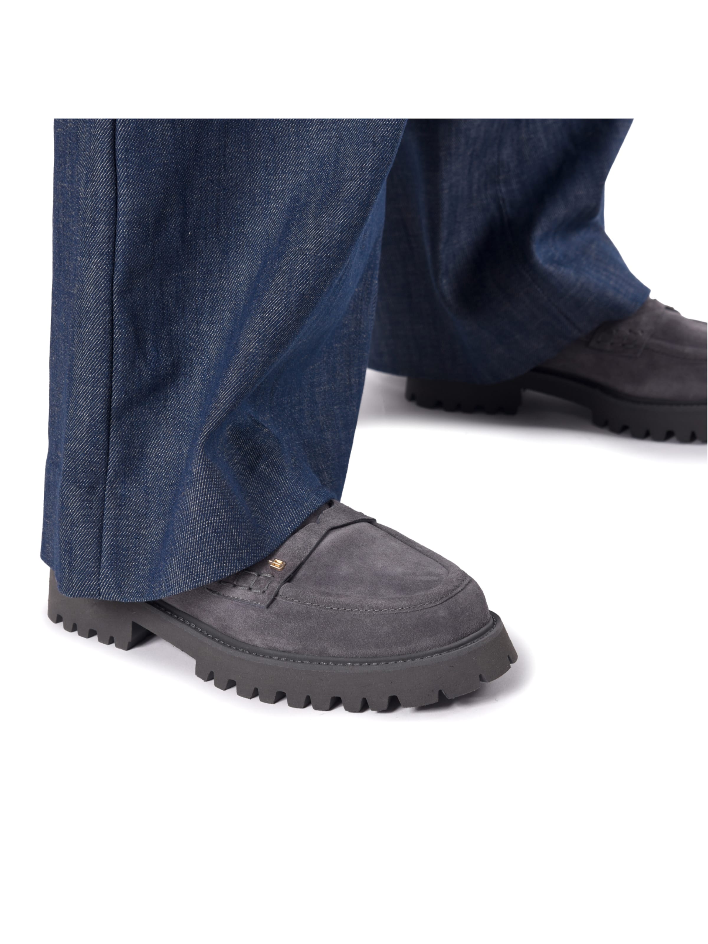 BALDININI Moccasin in Grey