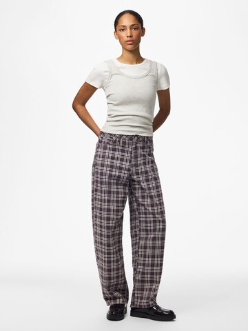 Barrel Jean 'GRACE' PIECES en rouge