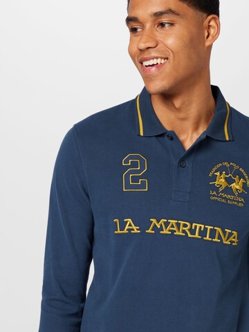 La Martina Poloshirt in Blau