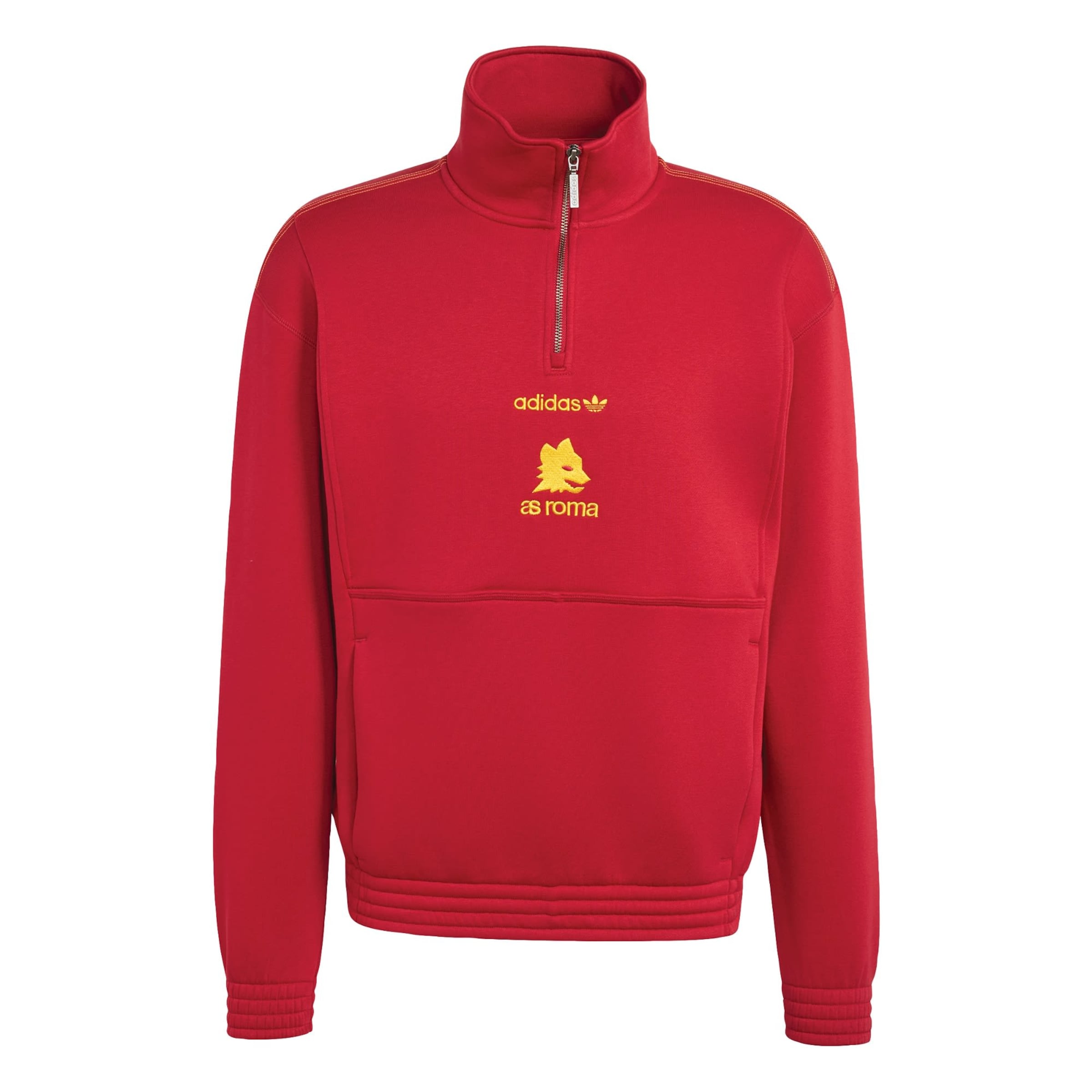 ADIDAS PERFORMANCESportska sweater majica - crvena boja: prednji dio