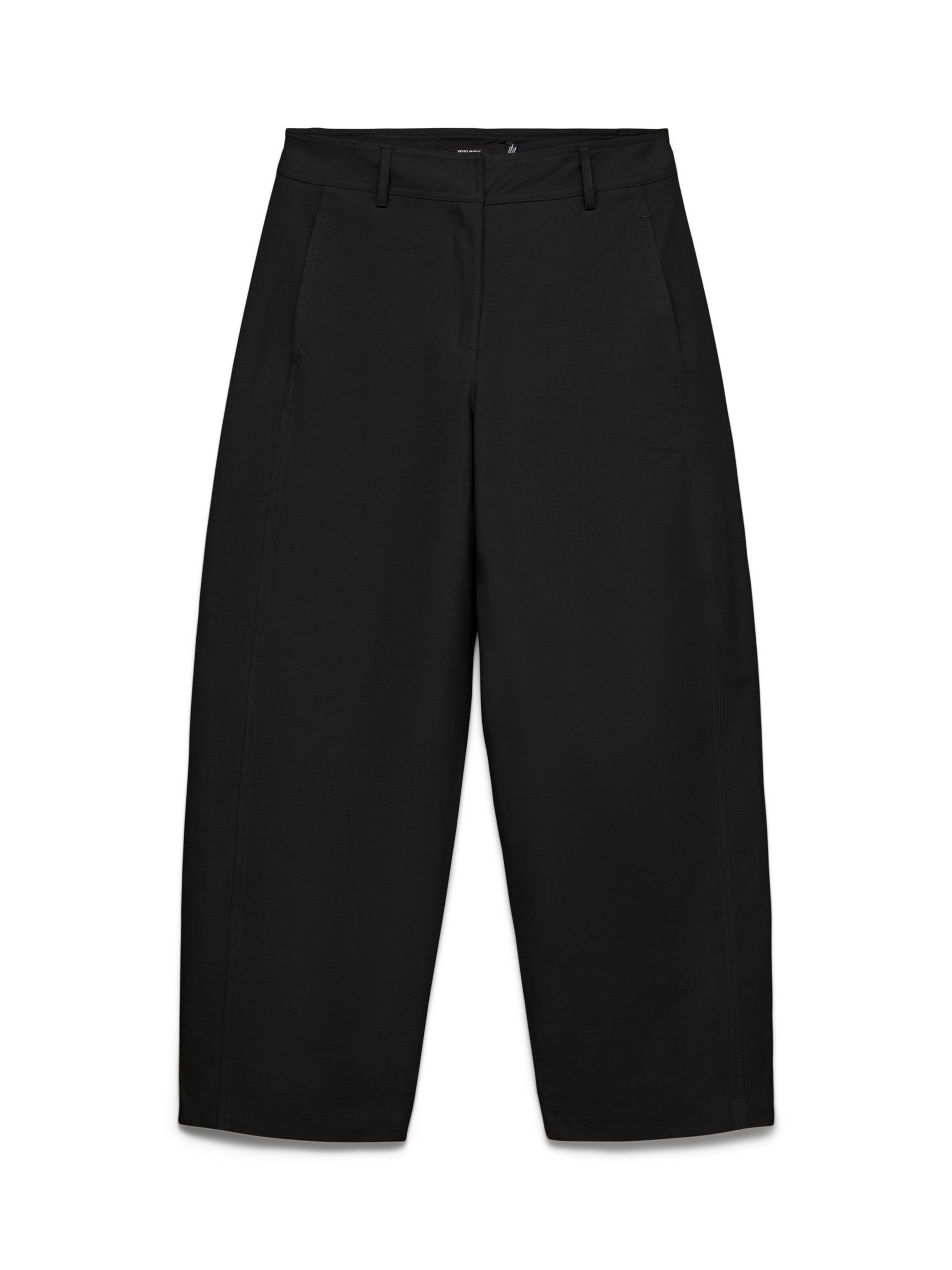 VERO MODA Pleat-front trousers 'VMSOFIA' in Black: front